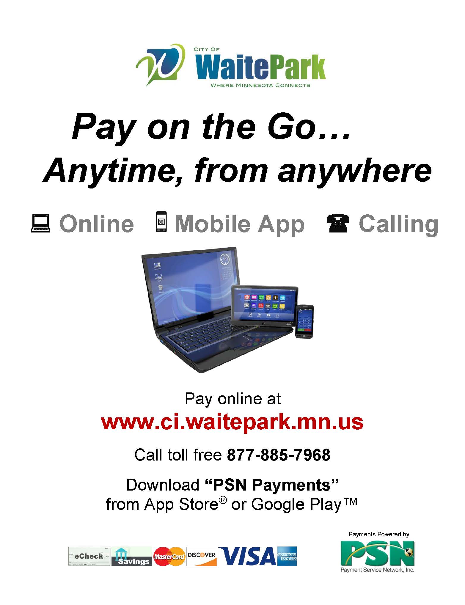 Waite Park Poster-tech