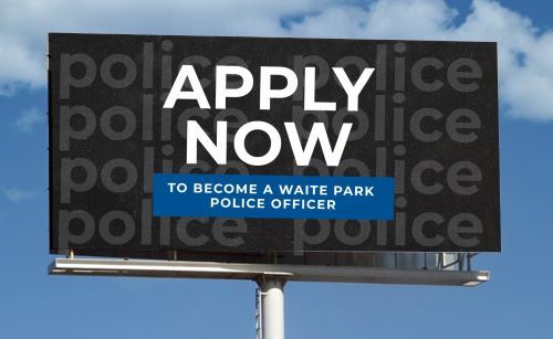 Apply Now to be a Police Officer Billboard